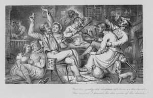 Robert Burns: Jolly Beggars (Grawerowanie)