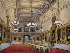 Sala św. Jerzego w zamku Windsor