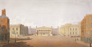 Trafalgar Square, Westminster, Londyn, 1828
