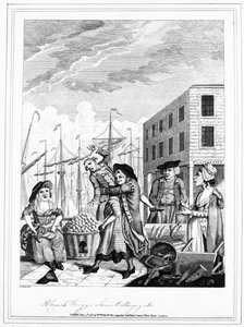 Kornwalijski uścisk w Billingsgate, 1781 r.