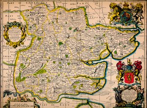 „Mapa Essex”, 1678