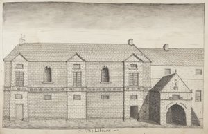 St Andrews Delineated - Biblioteka (pióro i pranie na papierze)