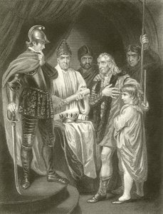 Balliol oddając koronę Edwardowi I autorstwa John Opie