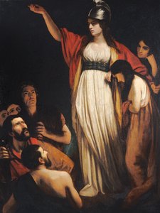 Boadicea przemawiająca do Brytyjczyków