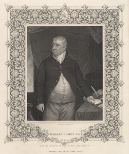 Charles James Fox (Grawerowanie) autorstwa John Opie
