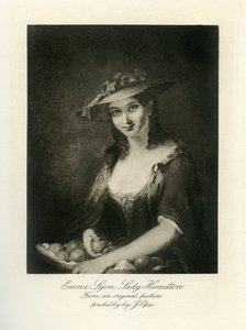 Emma Lady Hamilton autorstwa John Opie