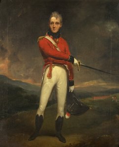 Porucznik John Burge (olej na płótnie)