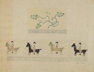 Hafty Crewel autorstwa John Oster
