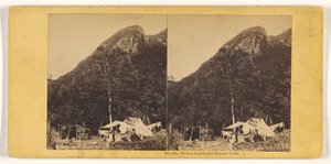 Eagle Cliff i Indian Camp. autorstwa John P. Soule