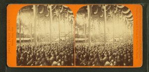 Światowy Jubileusz Pokoju lub Boston Coliseum, 1872 r autorstwa John P. Soule
