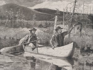 Pułapka w Adirondacks w każdą sobotę, tom. I, Nowa seria, 24 października 1870.