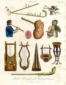 Instrumenty muzyczne Greków i Rzymian autorstwa John Pass