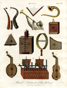 Instrumenty muzyczne Hebrajczyków autorstwa John Pass