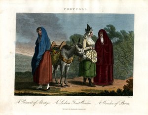 Tradycyjne portugalskie kostiumy autorstwa John Pass