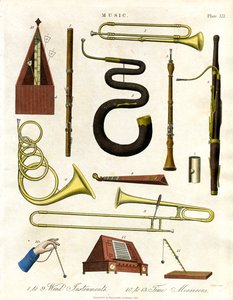 Instrumenty wiatrowe i mierniki czasu autorstwa John Pass