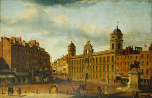 Stary dom Northumberland, Charing Cross, autorstwa John Paul