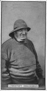 Lowestoft Smacksman (koniec XIX wieku) autorstwa John Payne Jennings