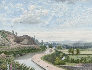 Kanał Glamorganshire w Ynysangharad autorstwa John Petherick