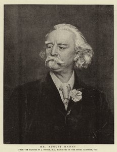 Pan August Manns autorstwa John Pettie