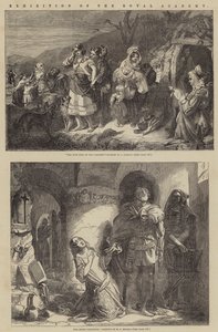 Wystawa Akademii Królewskiej autorstwa John Phillip