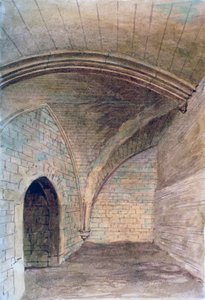 Krypta św. Michała, Aldgate, Londyn, 1876 r. autorstwa John Phillipps Emslie
