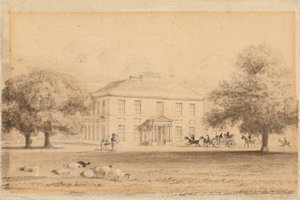 Dom Gaunta, Wimborne autorstwa John Preston Neale