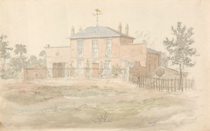 Dom z wiatrowskazem autorstwa John Preston Neale
