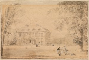 Kingston Lacy, Dorset autorstwa John Preston Neale