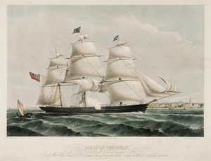 Kliper "Spray of the Ocean autorstwa John R. Isaac