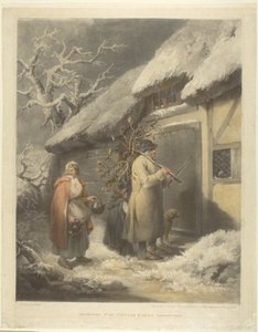 Domek rodzinny autorstwa John Raphael Smith