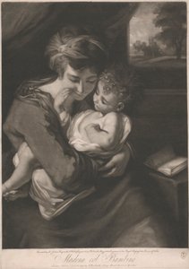 Madonna z Dzieciątkiem autorstwa John Raphael Smith