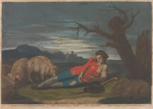 Syn marnotrawny w niedoli (1 z 5) autorstwa John Raphael Smith