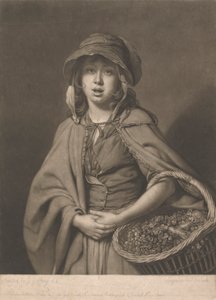 Dziewczyna Rukiew Wodna autorstwa John Raphael Smith