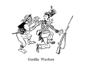 Gorilla Warfare, praktykowana w Hiszpanii i Portugalii podczas wojen napoleońskich