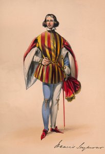 Francis Seymour w kostiumie królowej Wiktorii Bal Costumé, 12 maja 1842, 1843.