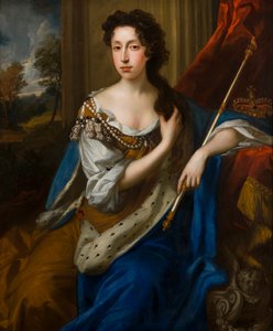 Portret królowej Marii II z Modeny (1662-1694), ok.1682-91 (olej na płótnie)