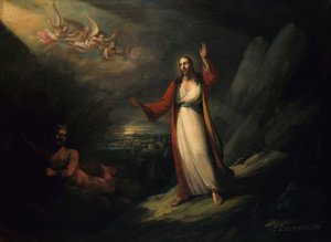 Chrystus kuszony przez diabła, 1818.