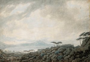 Dolina w kantonie Unterwalden, Szwajcaria autorstwa John Robert Cozens