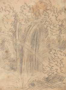 Wodospad autorstwa John Robert Cozens