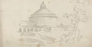 Ariccia (grafit na papierze) autorstwa John Robert Cozens