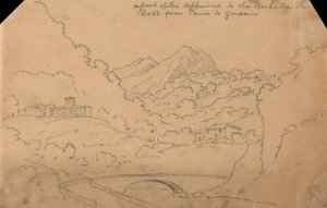 Podejście przez Apeniny do Rochetty autorstwa John Robert Cozens