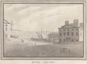 Kąpiel: Queen Square autorstwa John Robert Cozens