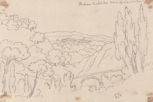 Między Castel del Bosco i La Scala autorstwa John Robert Cozens