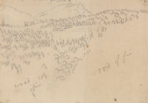 Między Innsbruckiem a Schönbergiem autorstwa John Robert Cozens