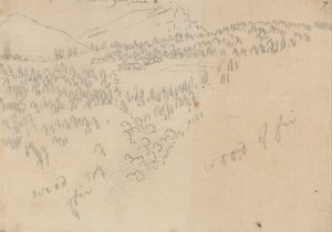Między Innsbruckiem a Schönberg autorstwa John Robert Cozens