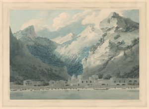 Cetara nad Zatoką Salerno autorstwa John Robert Cozens