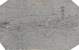 Florencja autorstwa John Robert Cozens
