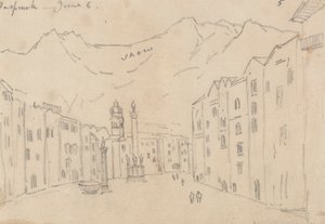 Innsbruck, 6 czerwca autorstwa John Robert Cozens