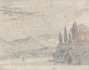 Isola Borromea, Lago Maggiore autorstwa John Robert Cozens