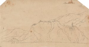 Manarola autorstwa John Robert Cozens